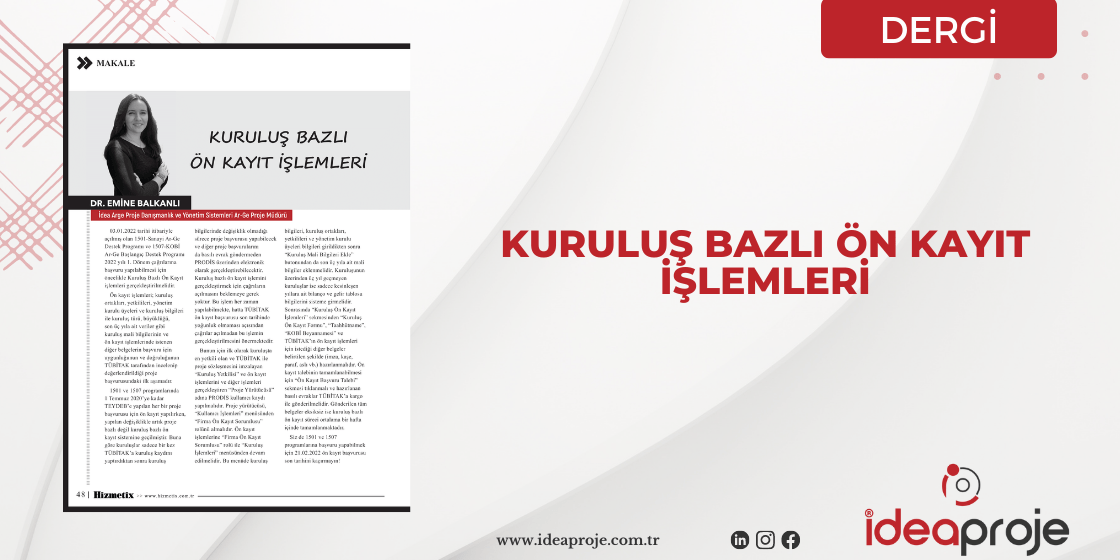 tübitak ön kayıt nasıl yapılır