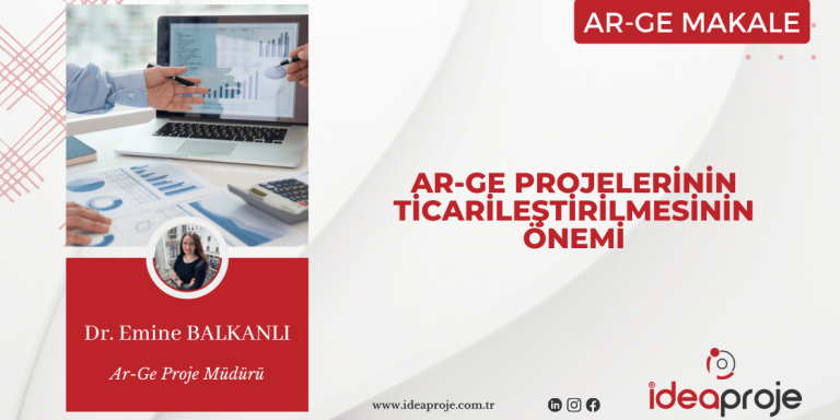 AR-GE PROJELERİNİN TİCARİLEŞTİRİLMESİNİN ÖNEMİ Proje konularının Ar-Ge yönü ile beraber teknolojik inovasyonu da içermesi, pazar ihtiyaçlarını karşılayabilen bir yenilik içermesi, müşteri beklentilerini karşılaması ve iş birliklerinin güçlendirilmesi, ticarileşme sürecini kolaylaştıracak adımlar olacaktır.
