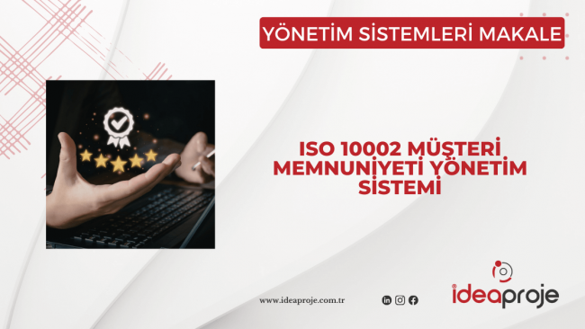 ISO 10002 Müşteri Memnuniyeti Yönetim Sistemi, kuruluşların müşteri şikâyetlerini sistematik, şeffaf ve etkin bir şekilde ele almasını sağlayan uluslararası bir standarttır.