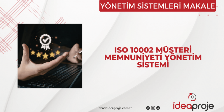 ISO 10002 Müşteri Memnuniyeti Yönetim Sistemi, kuruluşların müşteri şikâyetlerini sistematik, şeffaf ve etkin bir şekilde ele almasını sağlayan uluslararası bir standarttır. ISO 10002 Müşteri Memnuniyeti Yönetim Sistemi, kuruluşların müşteri şikâyetlerini sistematik, şeffaf ve etkin bir şekilde ele almasını sağlayan uluslararası bir standarttır.